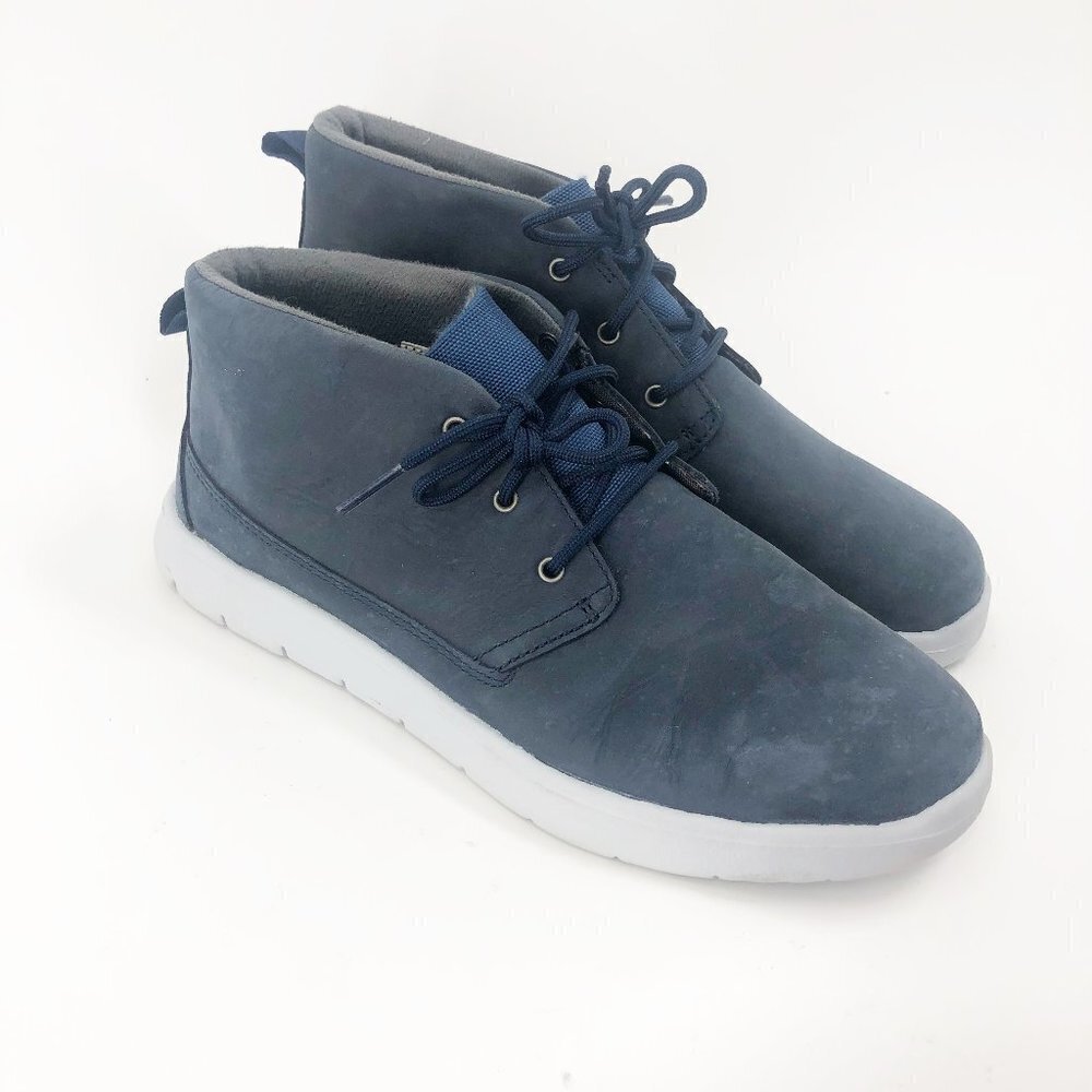 ✅ UGG Canoe Waterproof Leather Mid-Top Sneakers, Kids 5‎